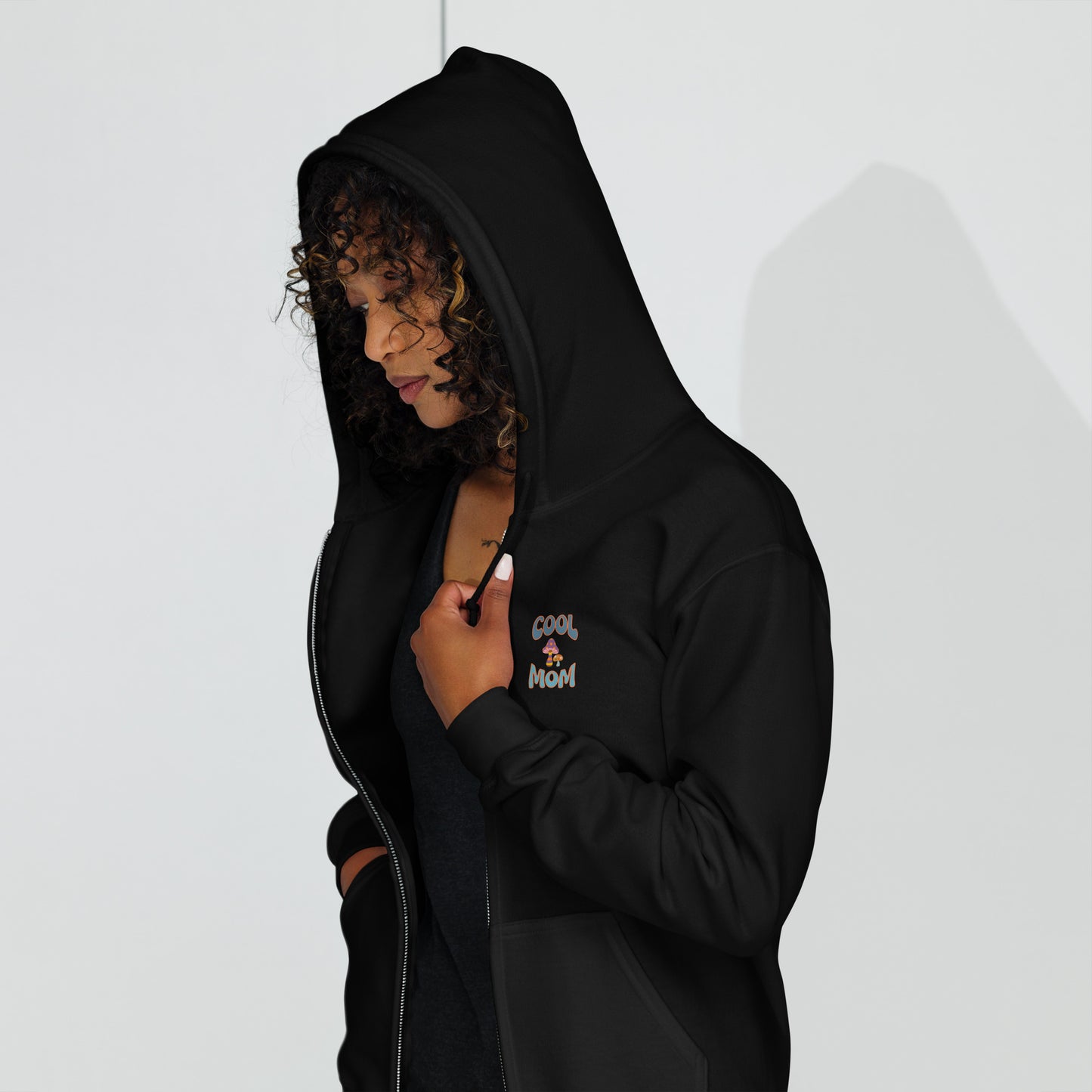 Cool Mom Era - Unisex heavy blend zip hoodie