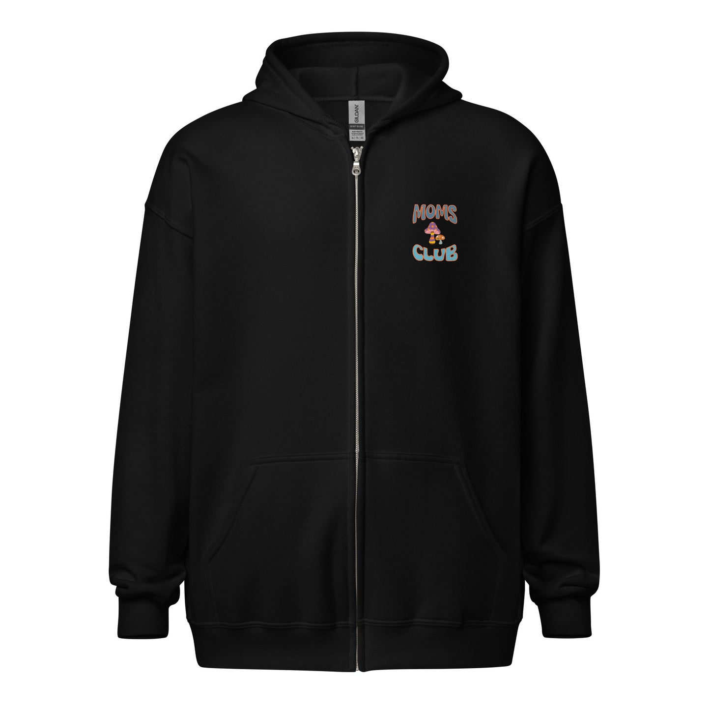 Introvert Moms Club - Unisex heavy blend zip hoodie