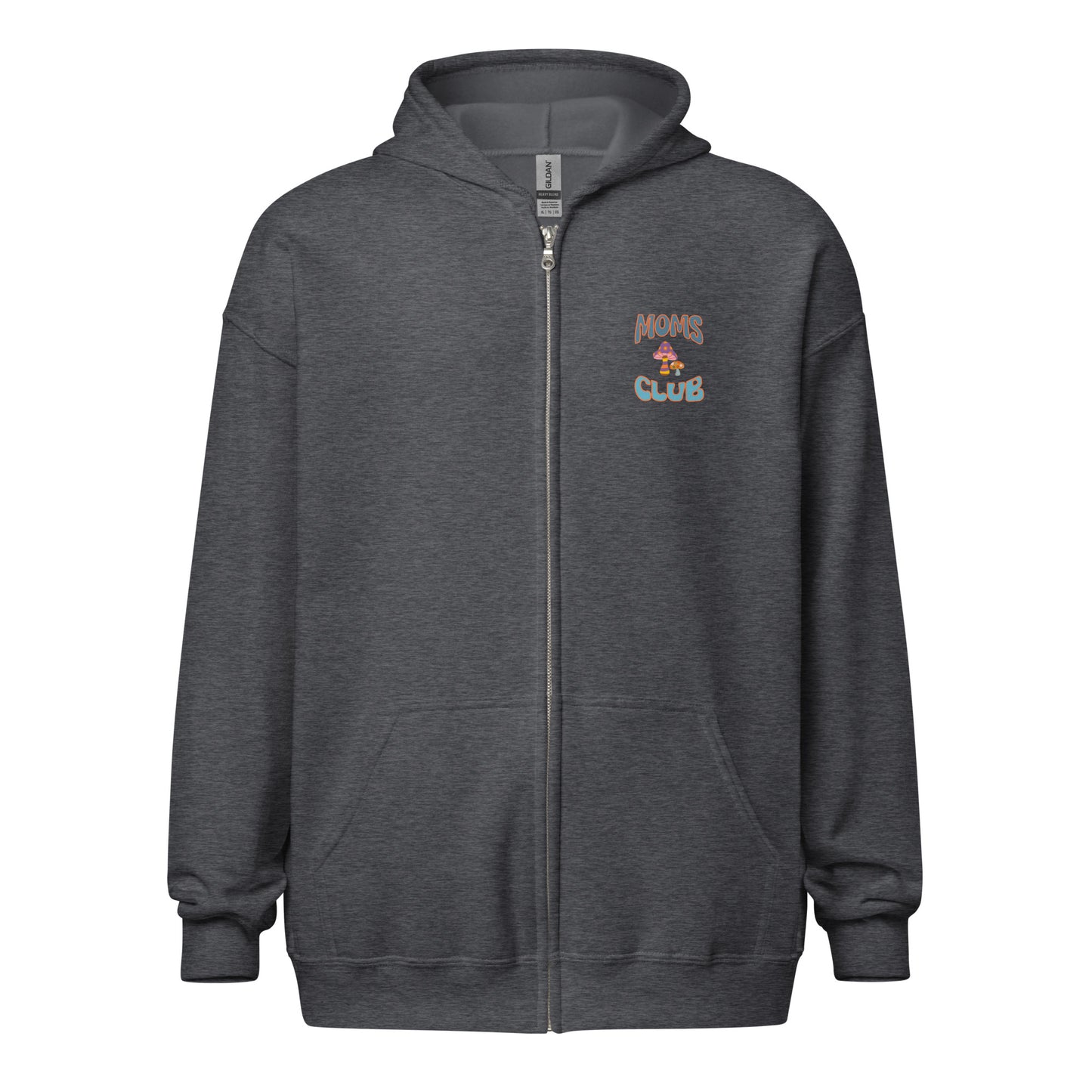 Introvert Moms Club - Unisex heavy blend zip hoodie