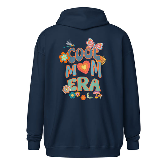 Cool Mom Era - Unisex heavy blend zip hoodie