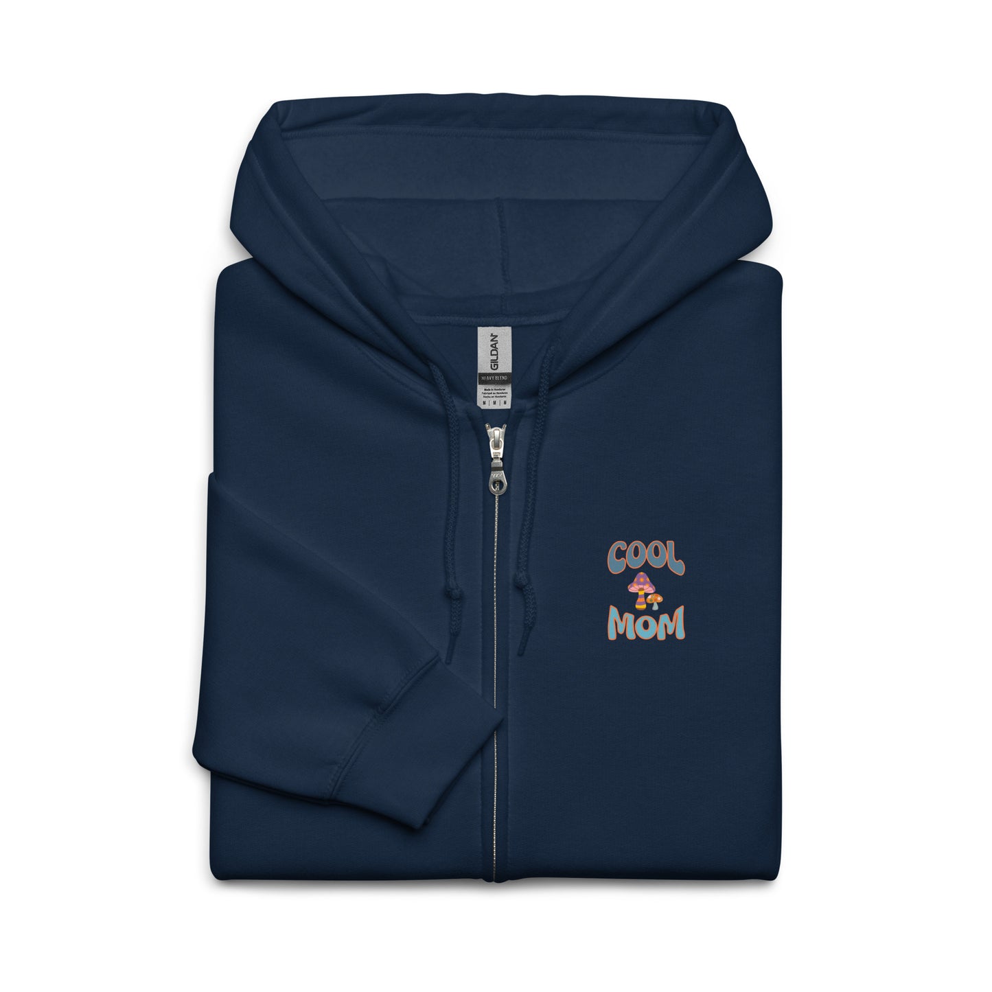 Cool Mom Era - Unisex heavy blend zip hoodie