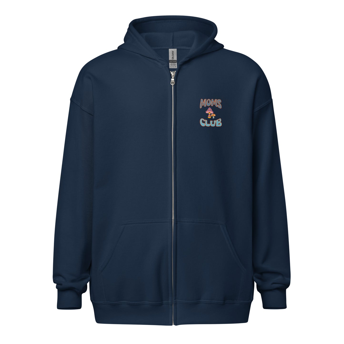 Introvert Moms Club - Unisex heavy blend zip hoodie