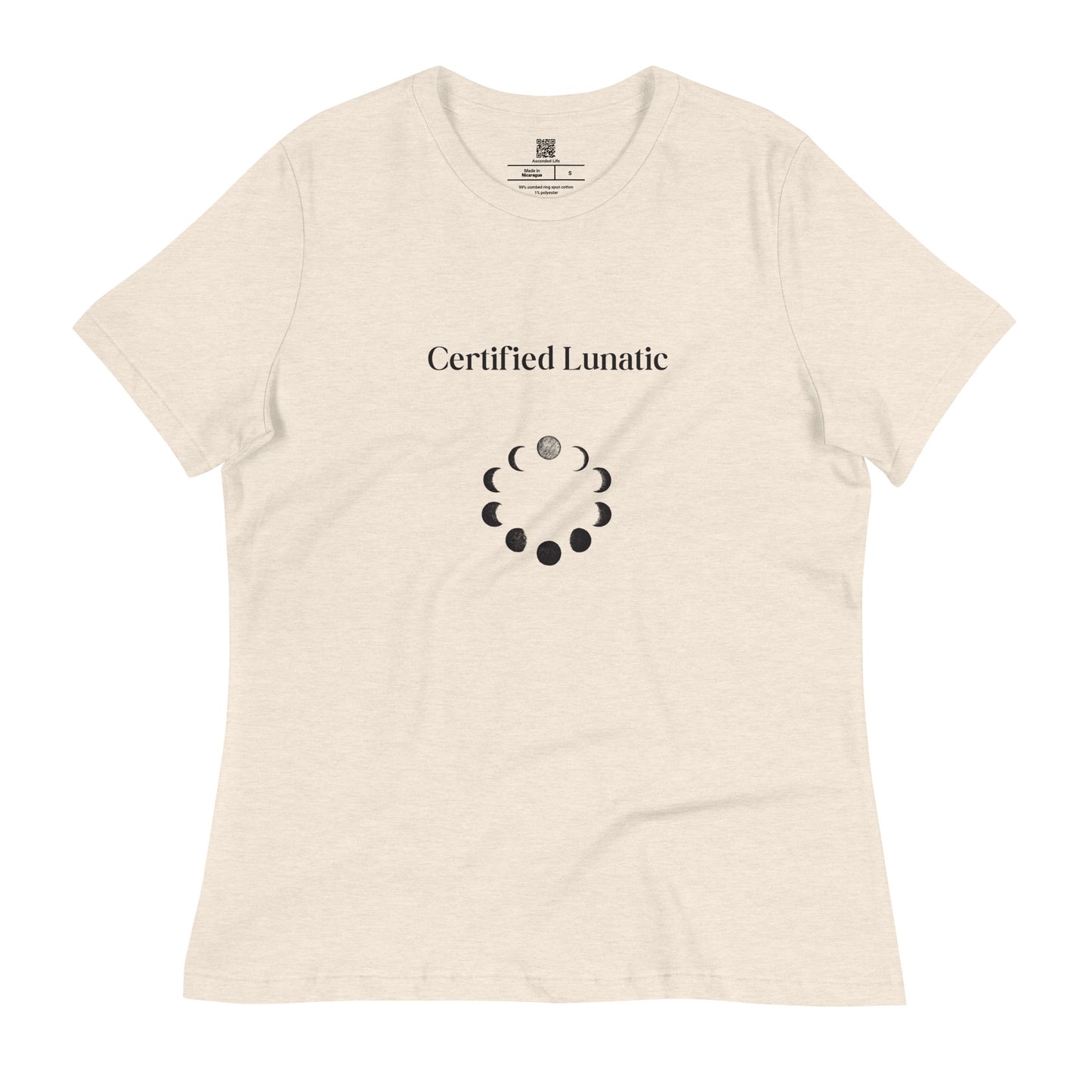 Certified Lunatic - Women's Relaxed T-Shirt