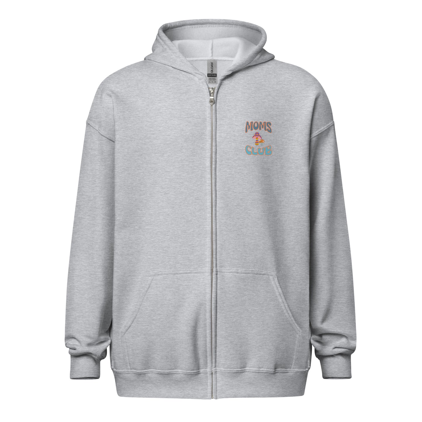 Introvert Moms Club - Unisex heavy blend zip hoodie