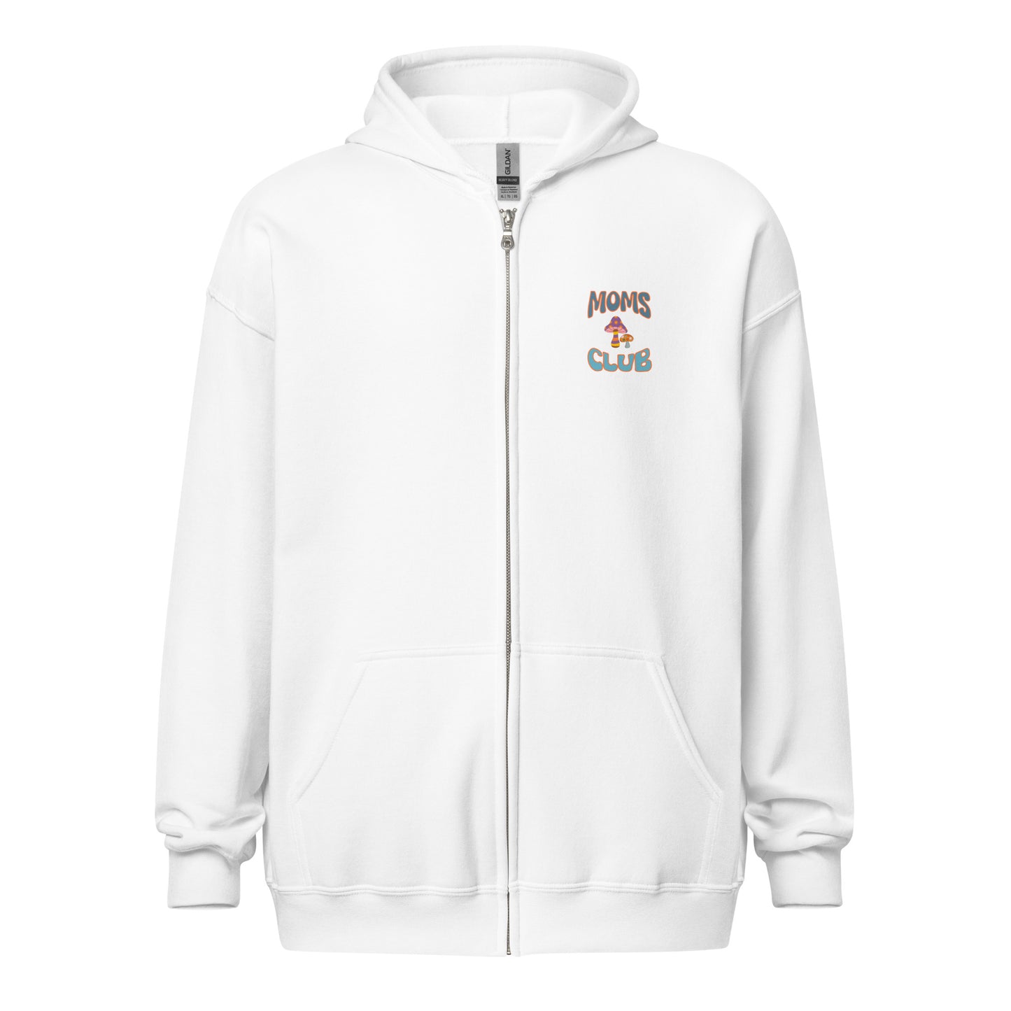 Introvert Moms Club - Unisex heavy blend zip hoodie