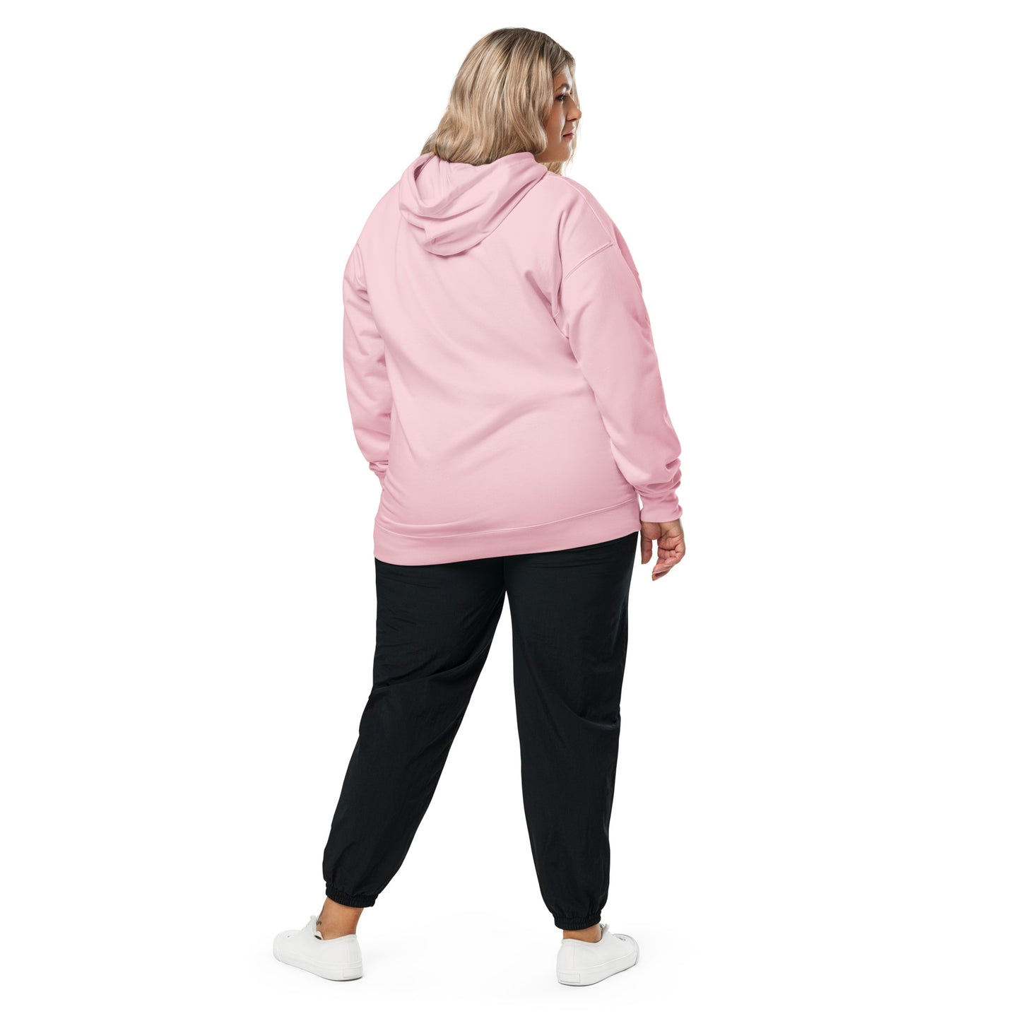 I Love You Whoever You Are - Pink - Unisex midweight Hoodie