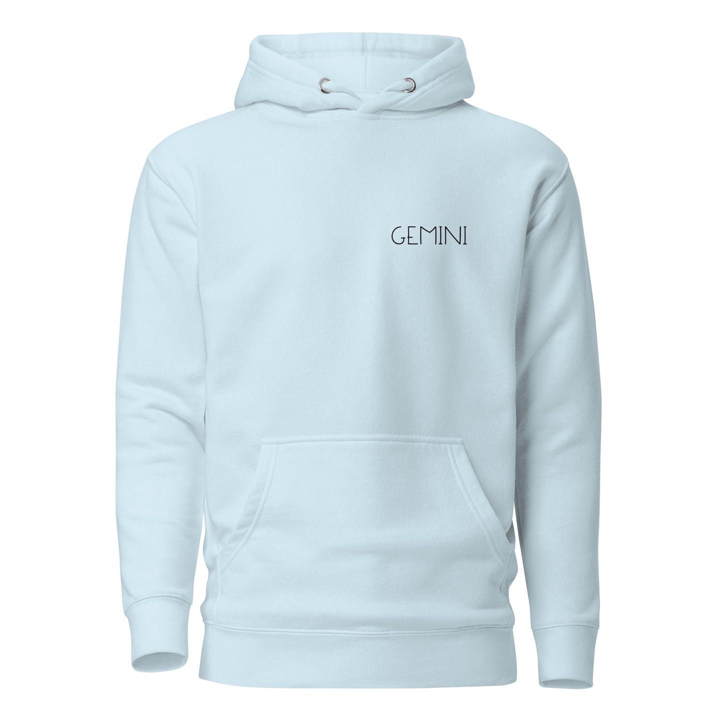 Gemini - Flower Constellation Symbol - Unisex Hoodie