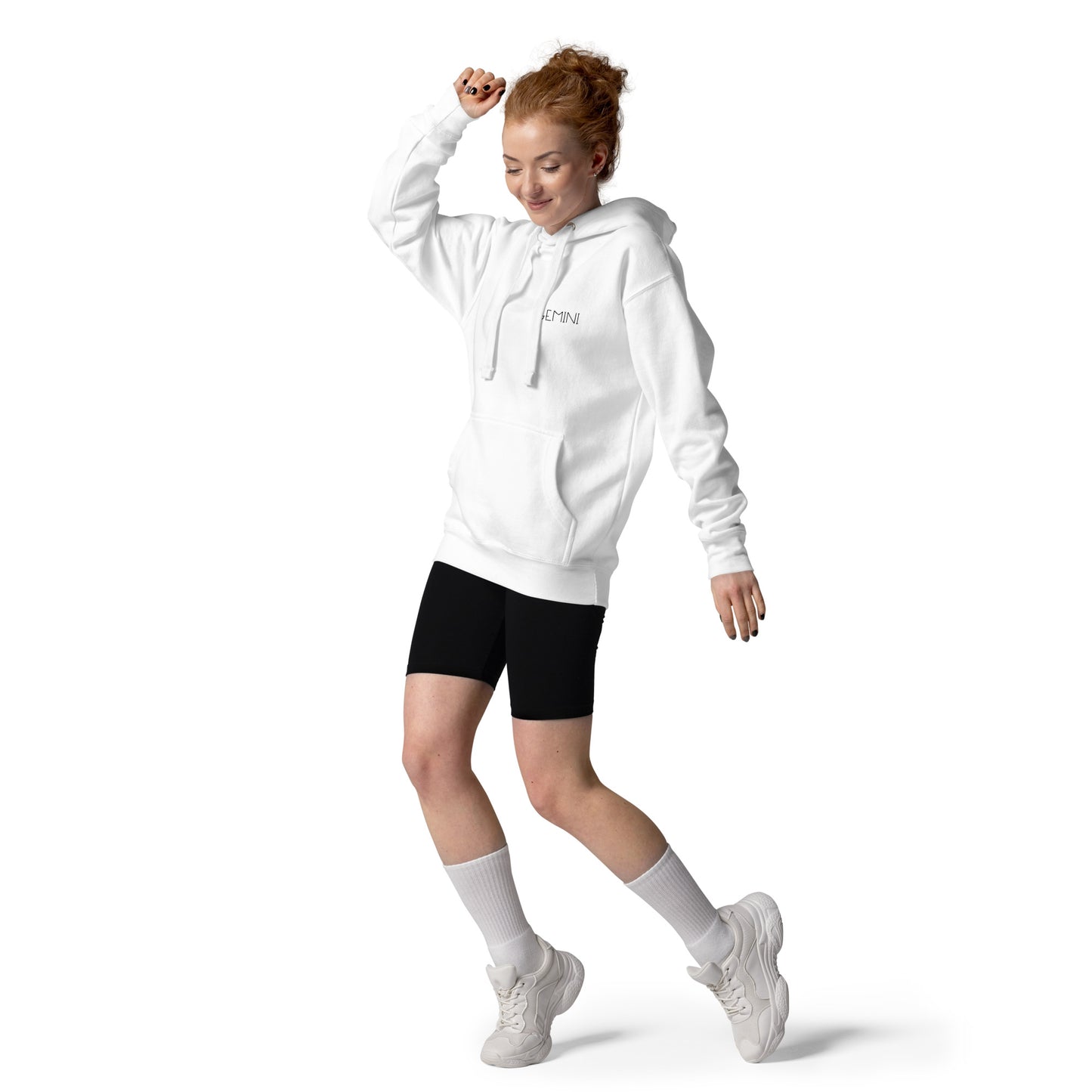 Gemini - Flower Constellation Symbol - Unisex Hoodie