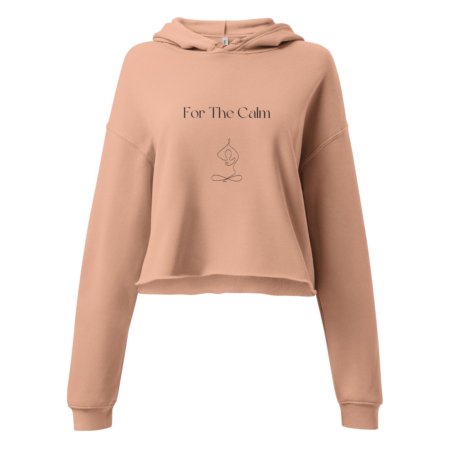 For The Calm - Crop Hoodie